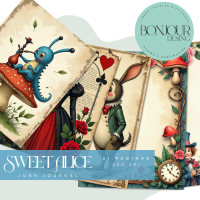 Archivos Digitales: Junk Journal Sweet Alice