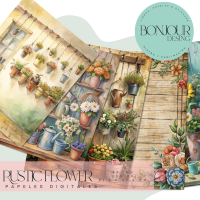 Archivos Digitales: Rustic Flower