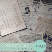 Kit de papeles: Vintage I