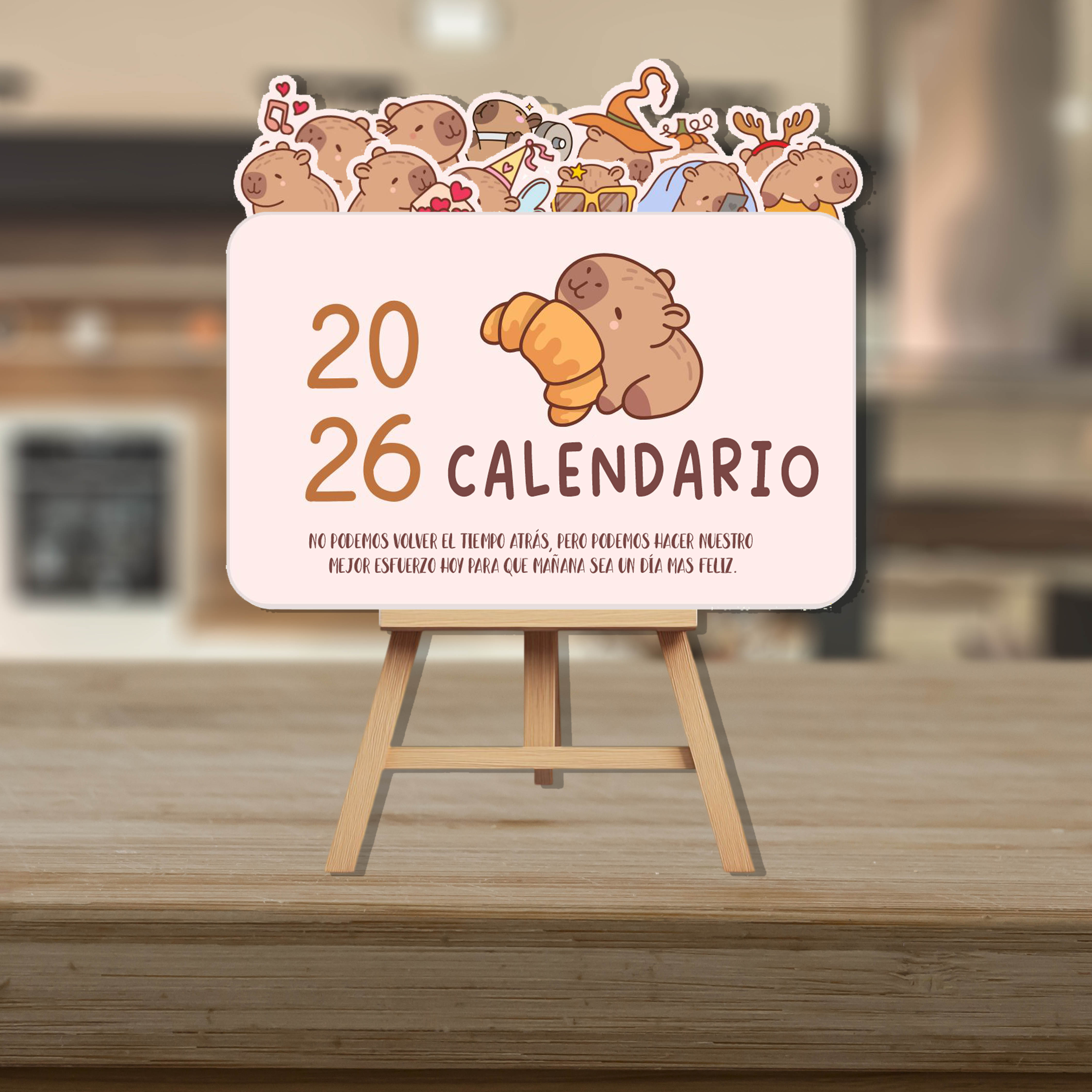 Archivos Digitales: Calendario Capibara 2026