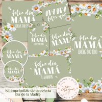 Kit Imprimible Dia de la madre