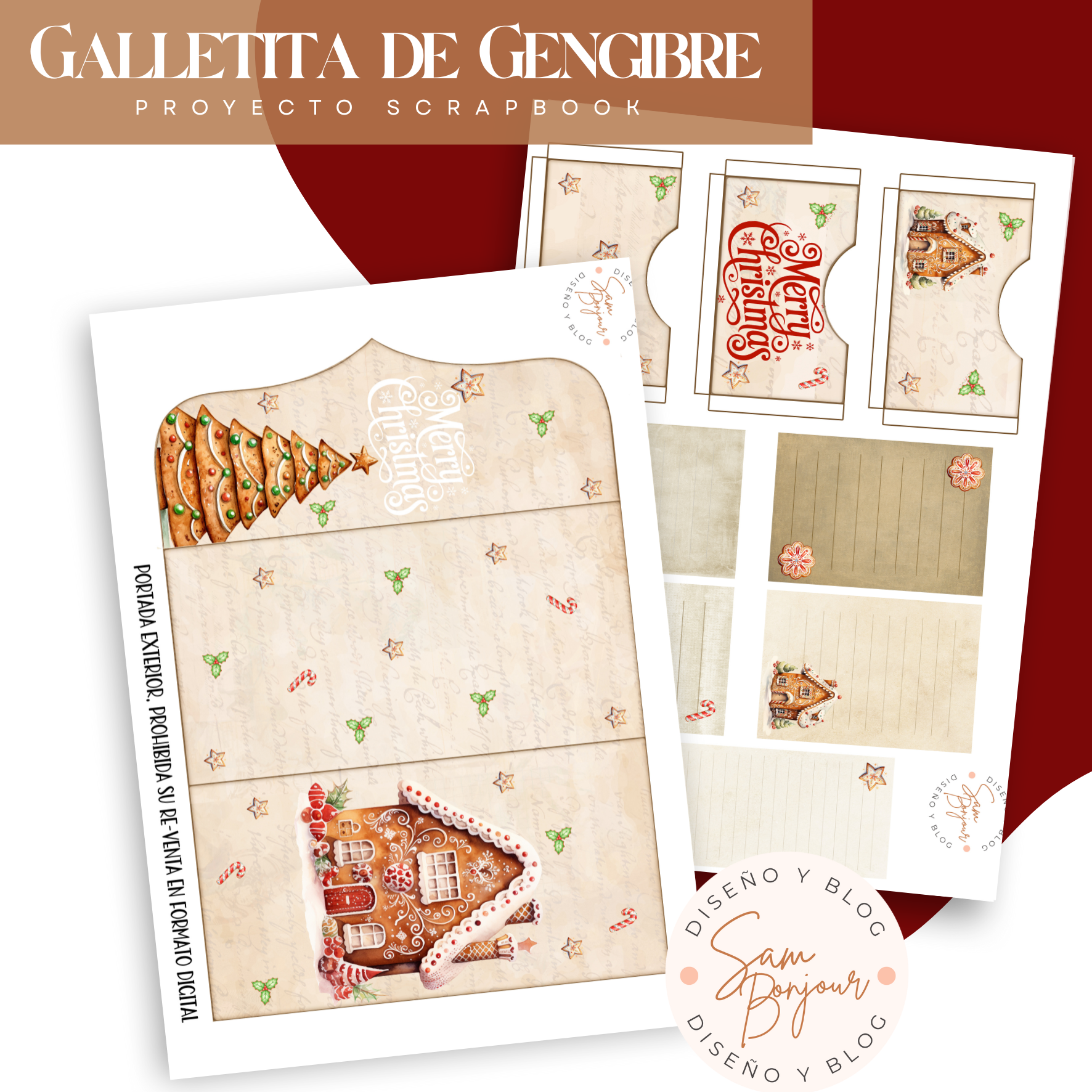 Proyecto imprimible: galletita de gengibre - Imagen 3