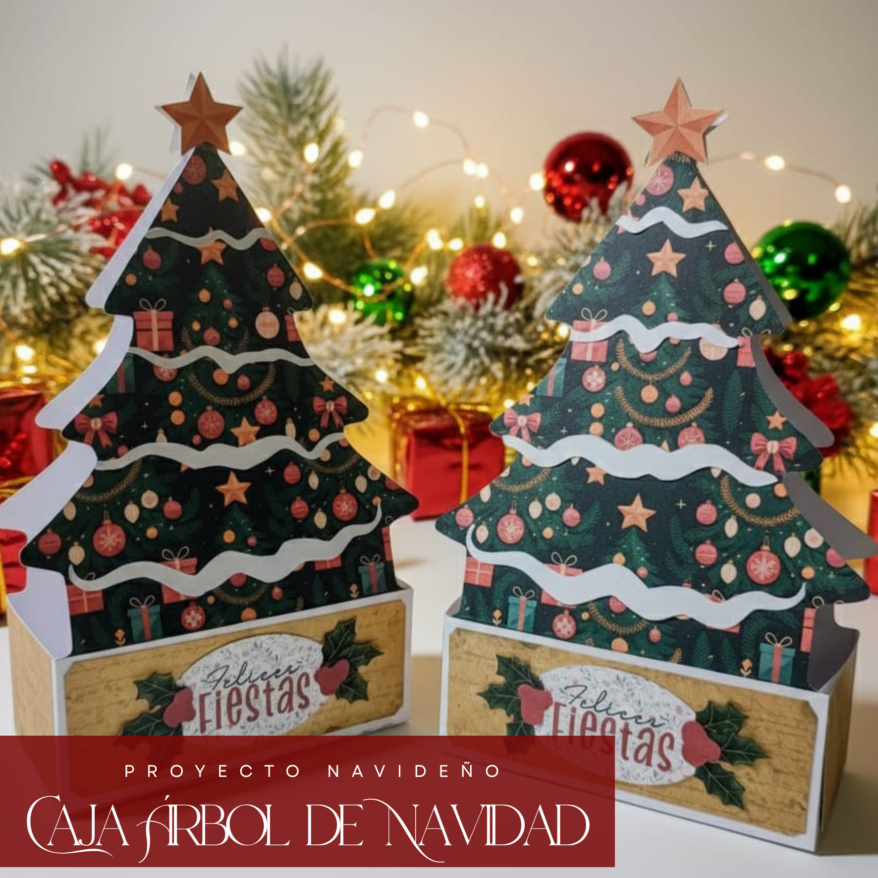 Archivo Digital: Cajita Arbol de Navidad